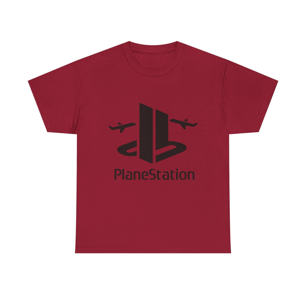 Plane Station – Funny Gaming Parody T-Shirt