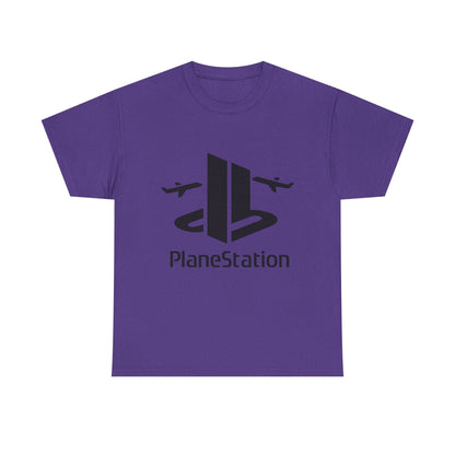 Plane Station – Funny Gaming Parody T-Shirt