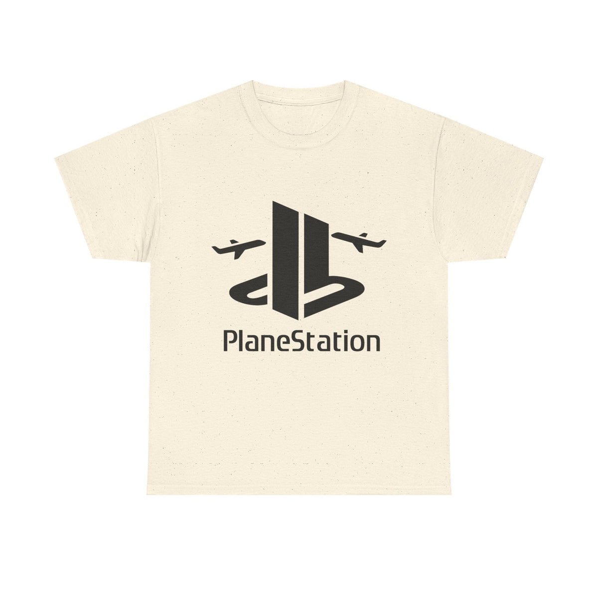 Plane Station – Funny Gaming Parody T-Shirt