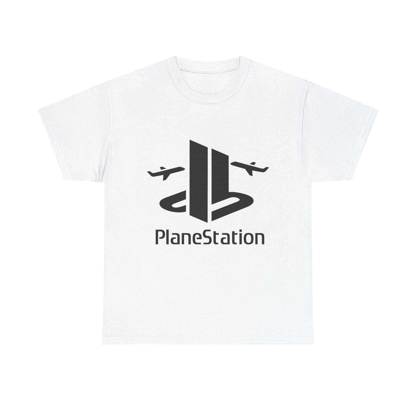 Plane Station – Funny Gaming Parody T-Shirt