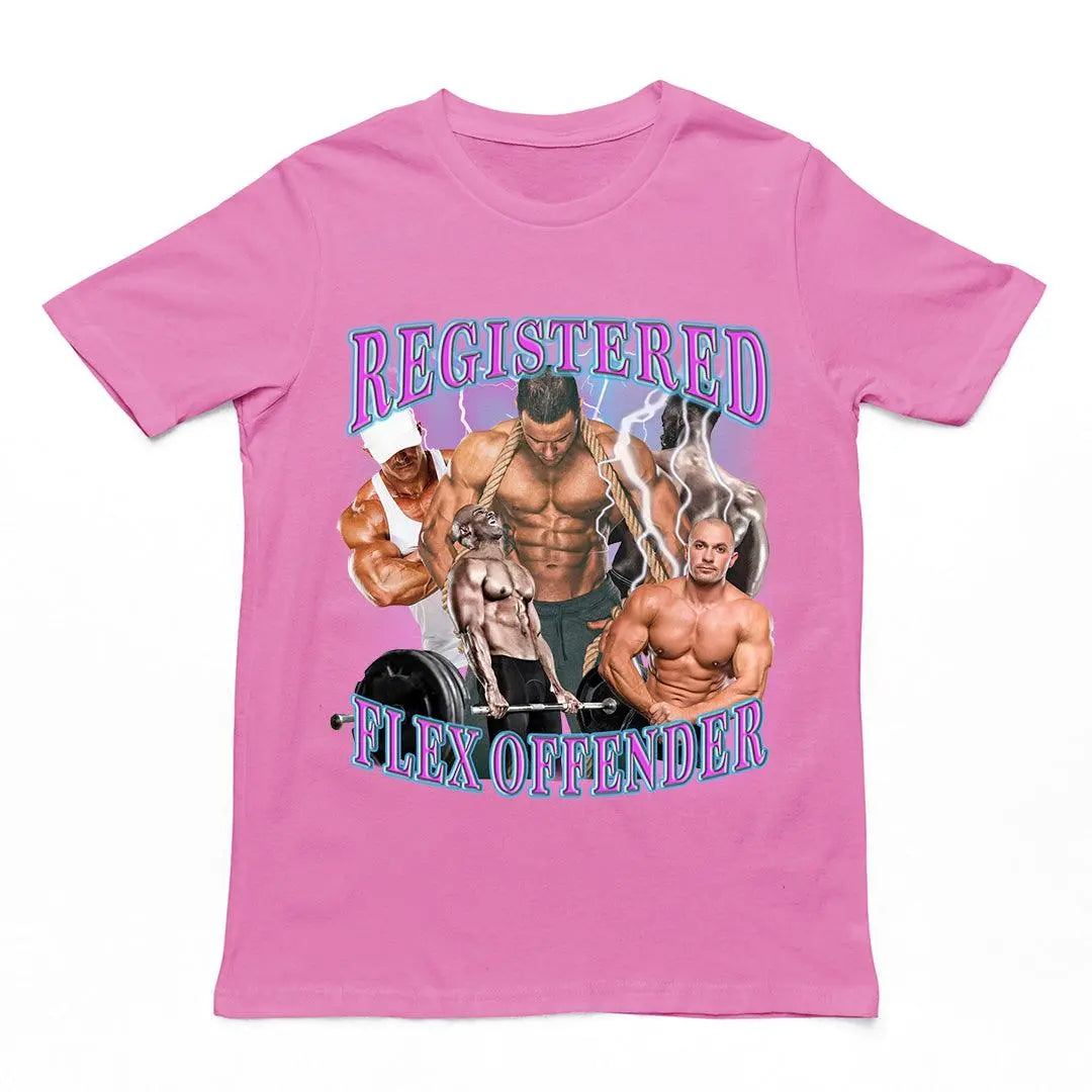 Registered Flex Offender Gym t-shirt
