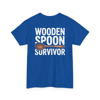 Wooden Spoon Survivor Shirt – Funny Childhood Humor Tee