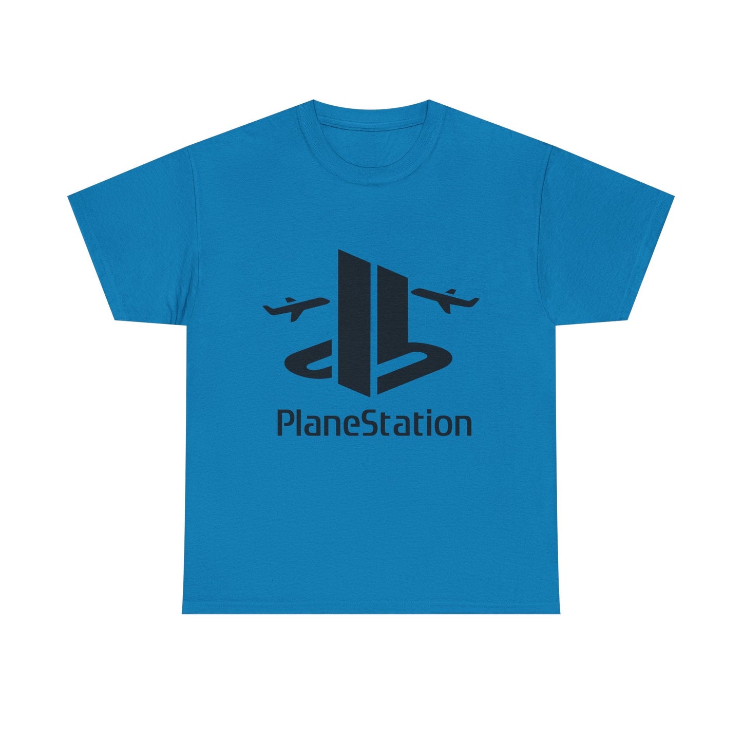Plane Station – Funny Gaming Parody T-Shirt