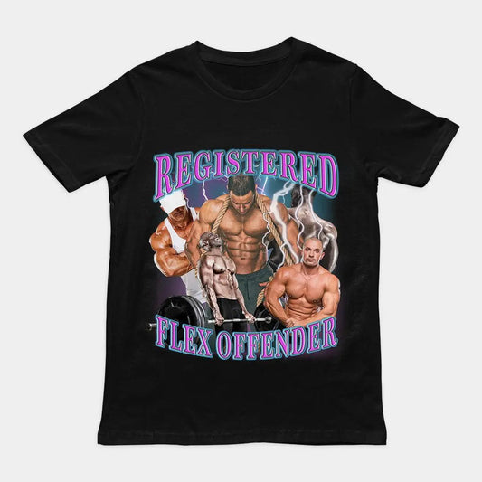 Registered Flex Offender Gym t-shirt