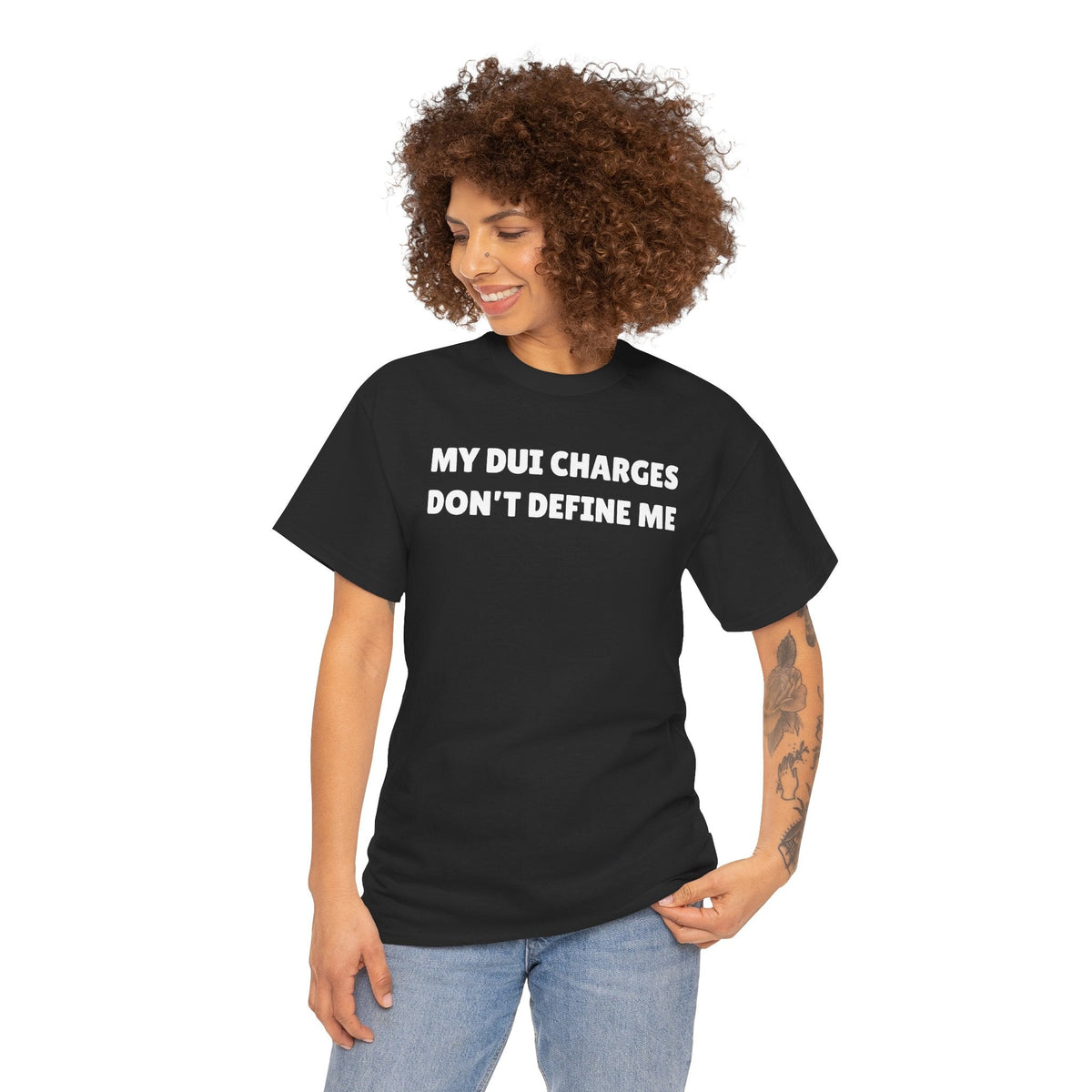 My DUI Charges Don't Define Me Unisex Heavy Cotton Tee