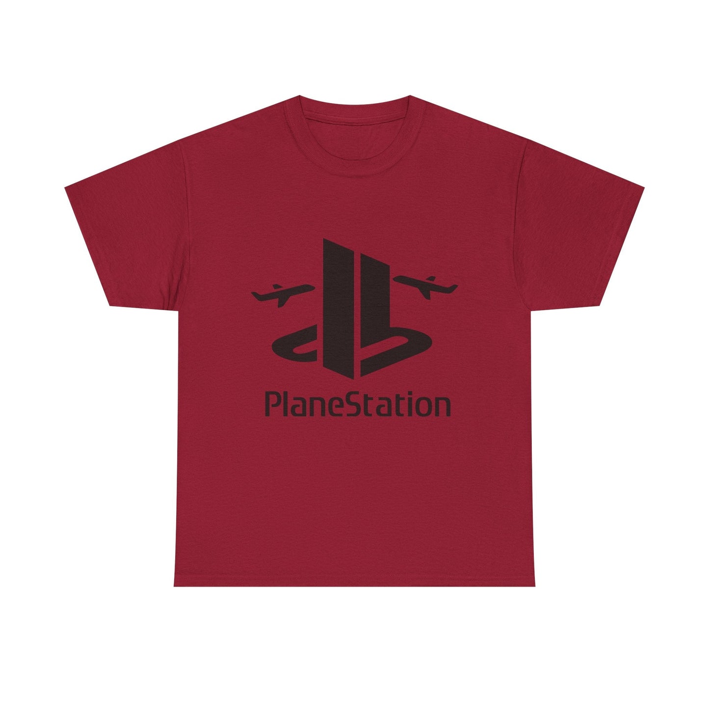 Plane Station – Funny Gaming Parody T-Shirt