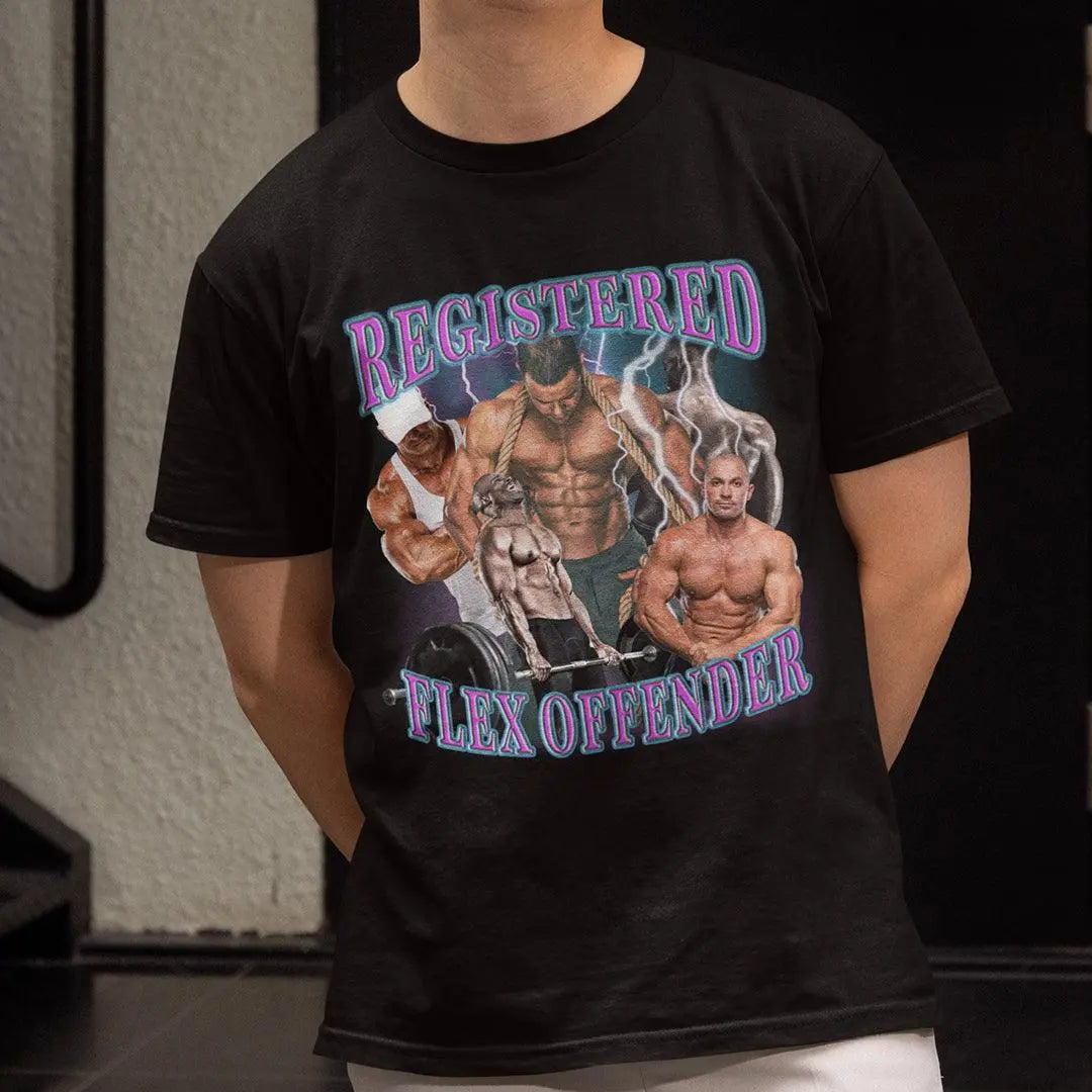 Registered Flex Offender Gym t-shirt