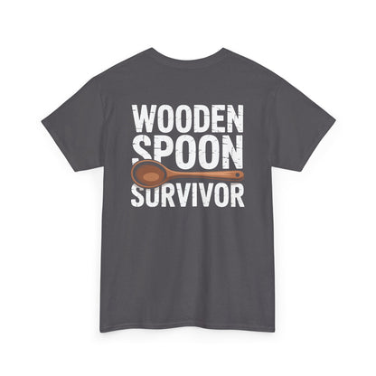 Wooden Spoon Survivor Shirt – Funny Childhood Humor Tee