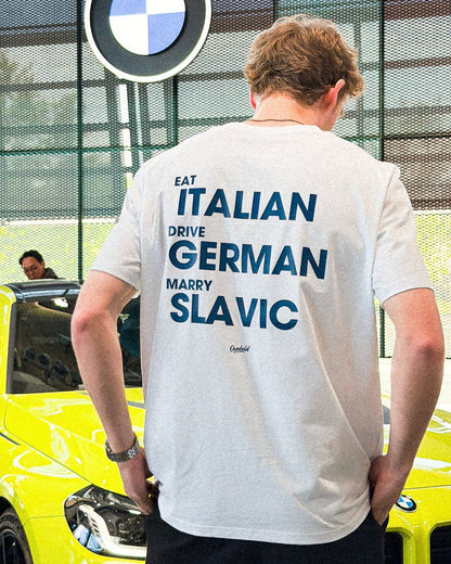 EAT, DRIVE, MARRY SLAVIC