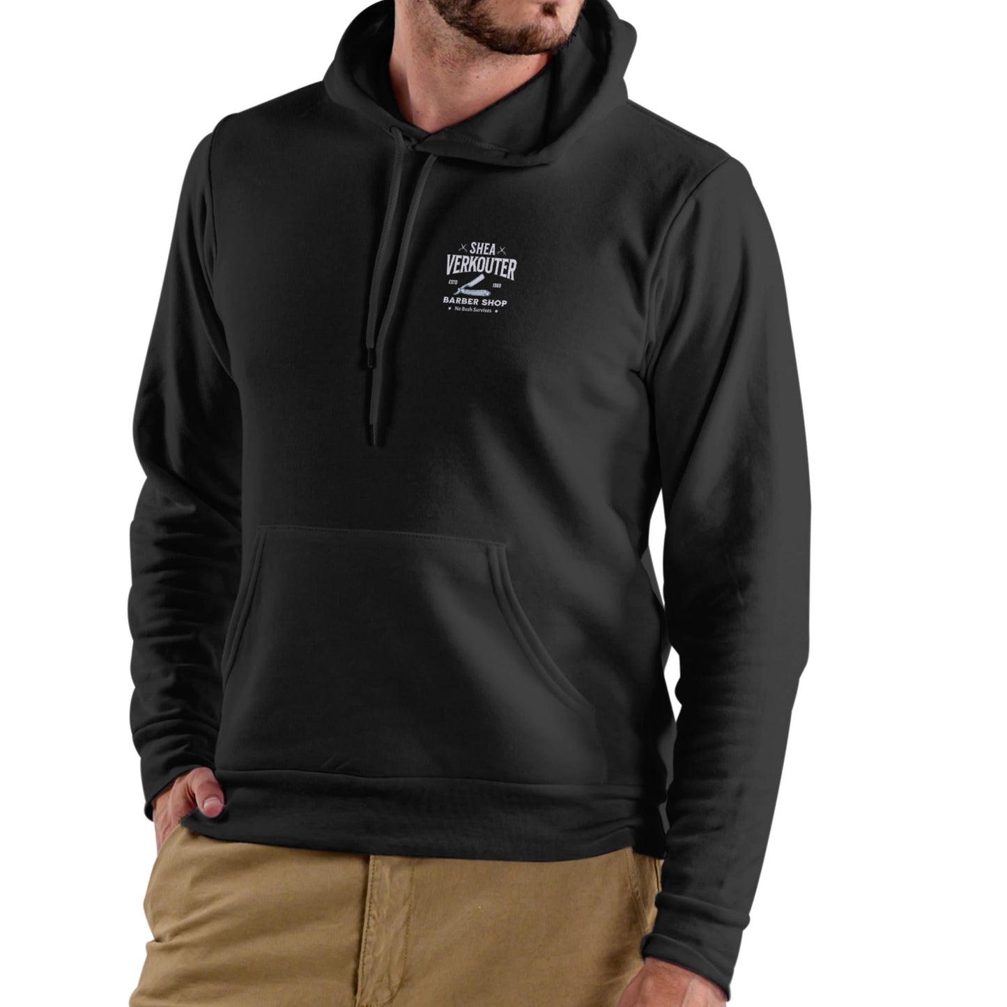 SHEA VERKOUTER BARBER SHOP, Funny Hoodie, Unisex