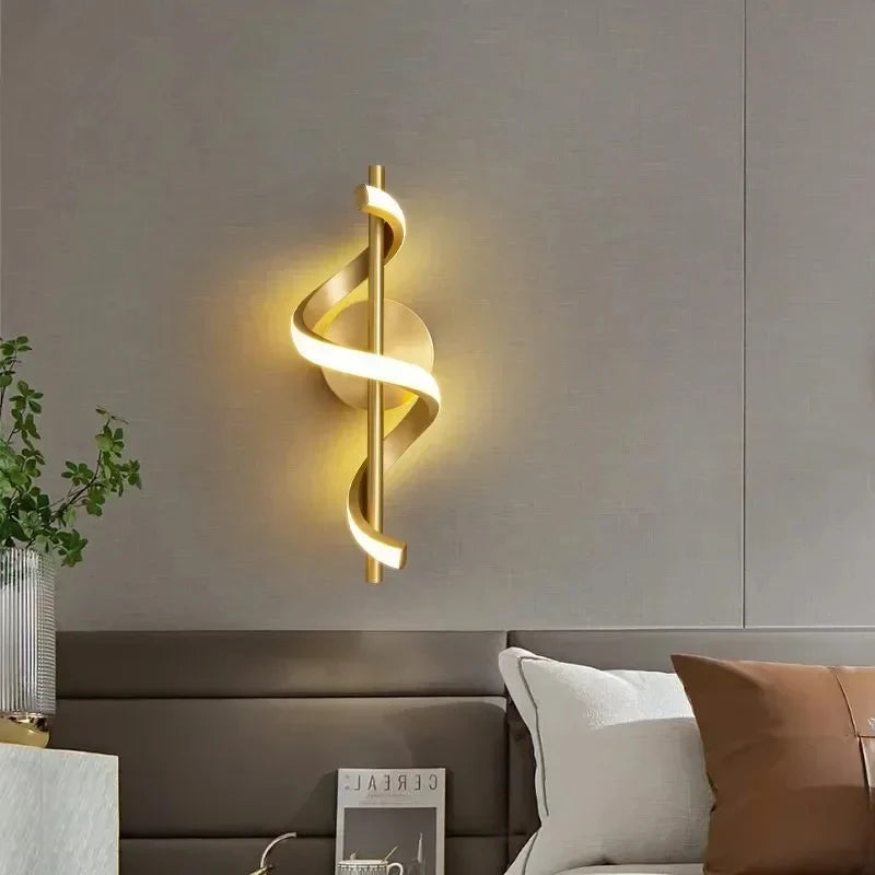 LED Nordic Wall Lamp for Bedroom, Living Room & Corridor Decor