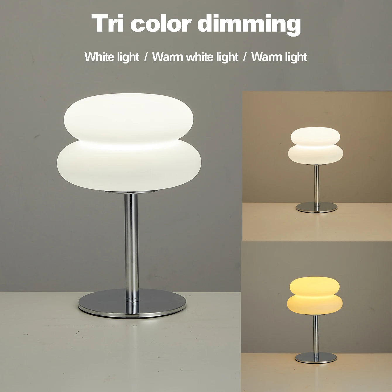 Tri-Color Dimming USB Table Lamp