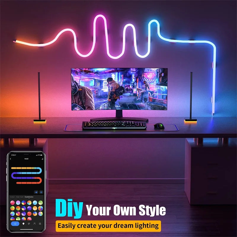 TUYA Neon LED Strip 12-24V with Music Sync & Dreamcolor