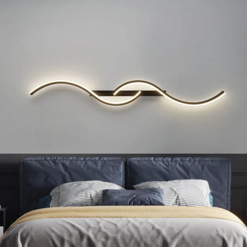 Modern LED Wall Lamp for Bedroom & Living Room Decor