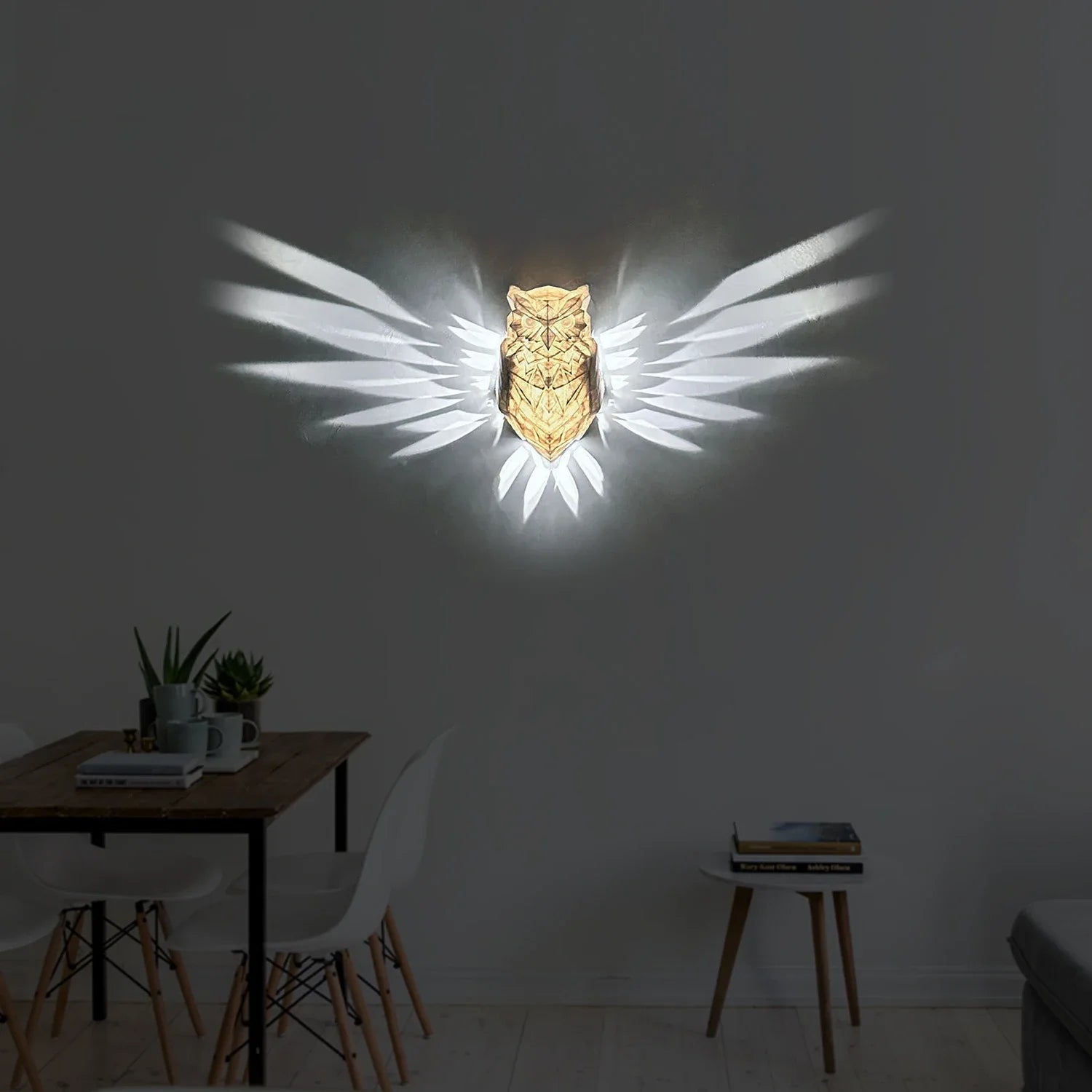 3D Animal Wall Lamp (Owl/Eagle/Deer) Creative Atmosphere Light