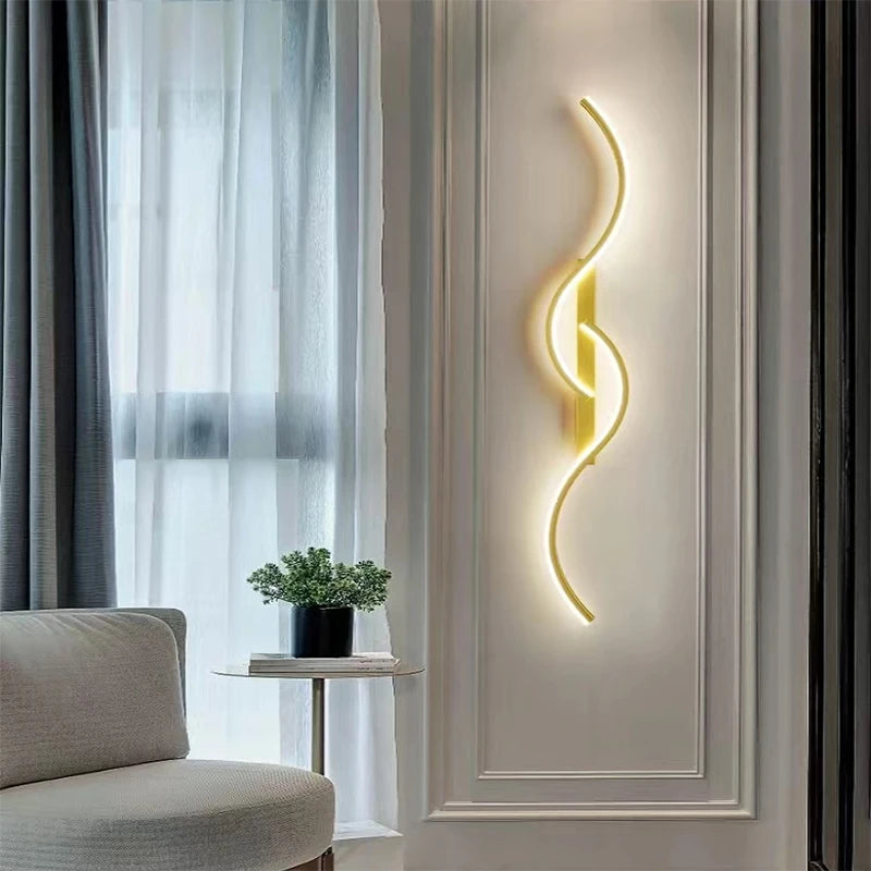 Modern LED Wall Lamp for Bedroom & Living Room Decor