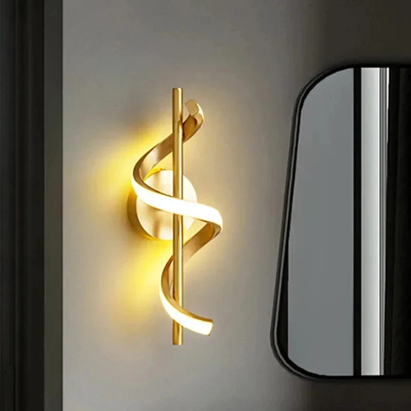 LED Nordic Wall Lamp for Bedroom, Living Room & Corridor Decor