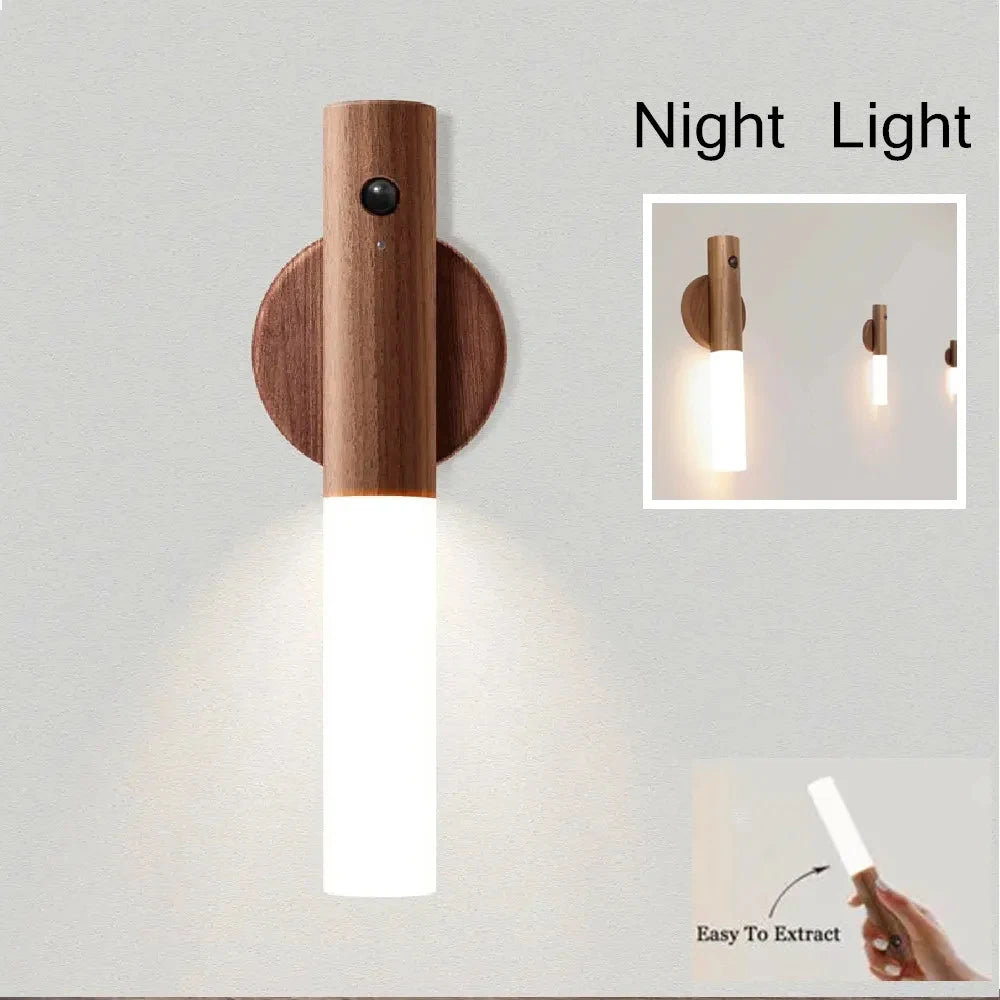 LED USB Magnetic Wall Lamp for Kitchen, Closet & Bedroom