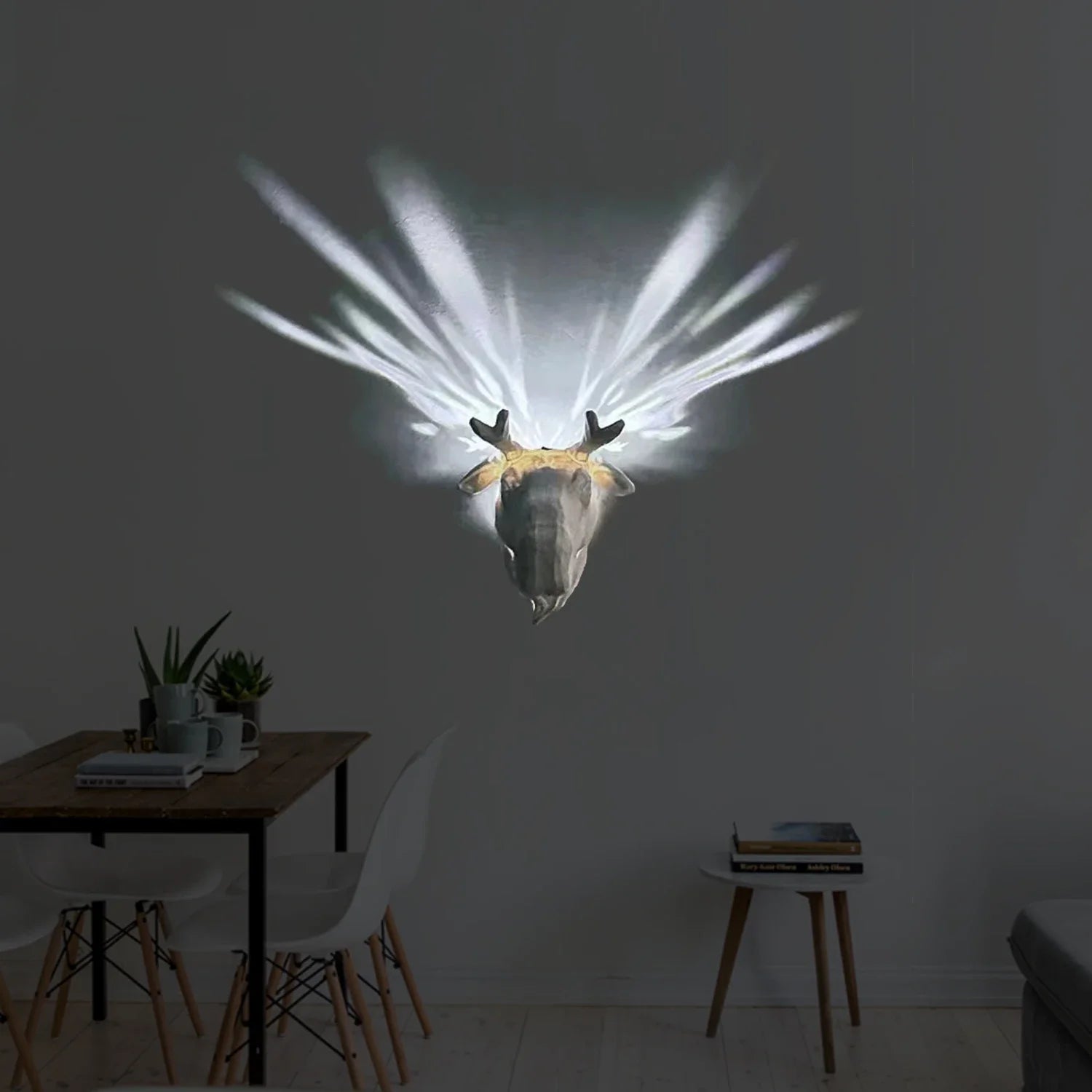 3D Animal Wall Lamp (Owl/Eagle/Deer) Creative Atmosphere Light