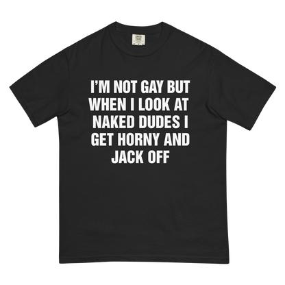 I'm Not Gay But When I Look At Naked Dudes I Get Horny And Jack Off.