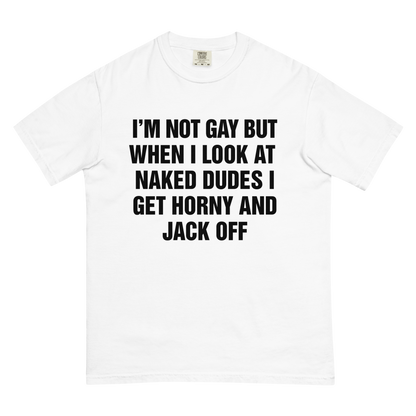I'm Not Gay But When I Look At Naked Dudes I Get Horny And Jack Off.